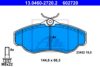 ATE 13.0460-2720.2 Brake Pad Set, disc brake